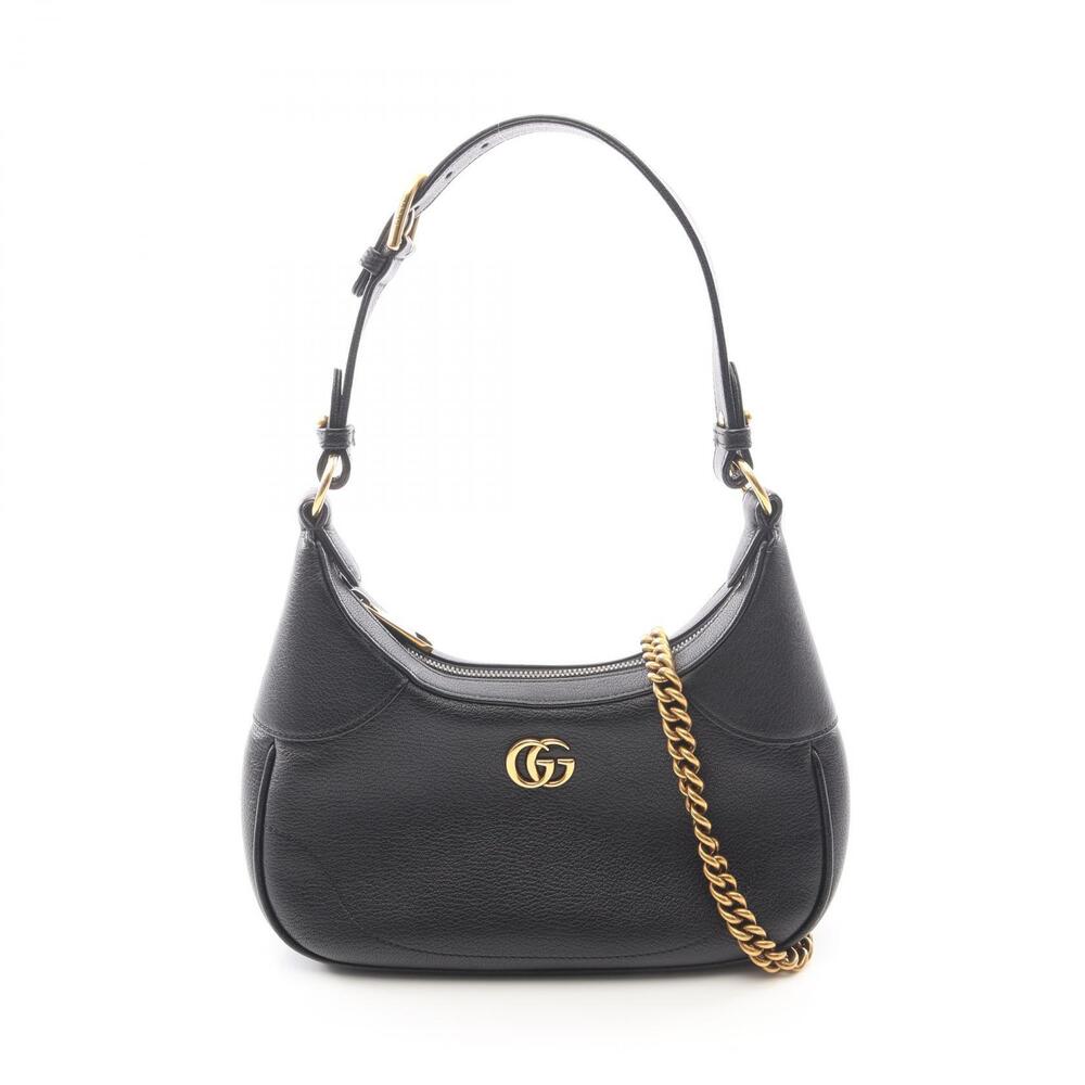 Gucci Aphrodite Shoulder Bag Leather Black
